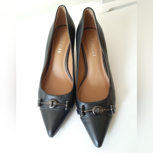 Coach Laurie Kitten Heel 👠 Shoes. Size: 7.5 - Picture 6 of 13